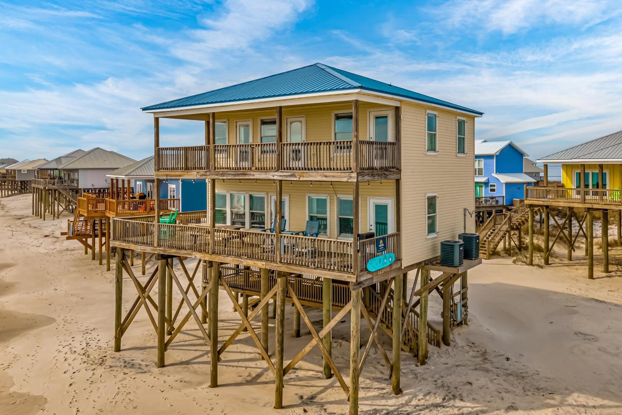 Beach, Love & Happiness Dauphin Island Exterior foto